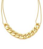 Romwe Gold Chain Necklace