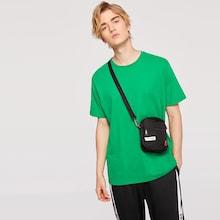 Romwe Guys Round Neck Solid Tee
