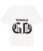 Romwe Hieroglyphs Print White T-shirt