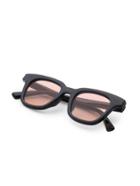 Romwe Chunky Frame Tinted Lens Sunglasses
