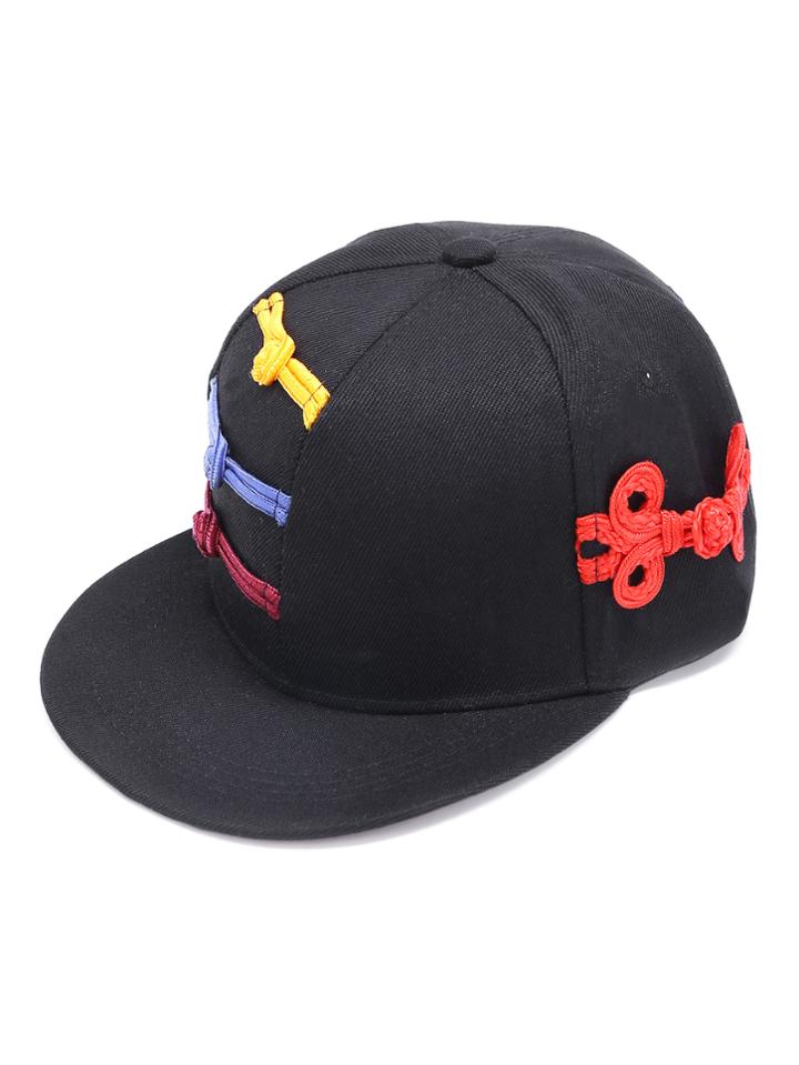 Romwe Braided Strap Embellished Baseball Cap