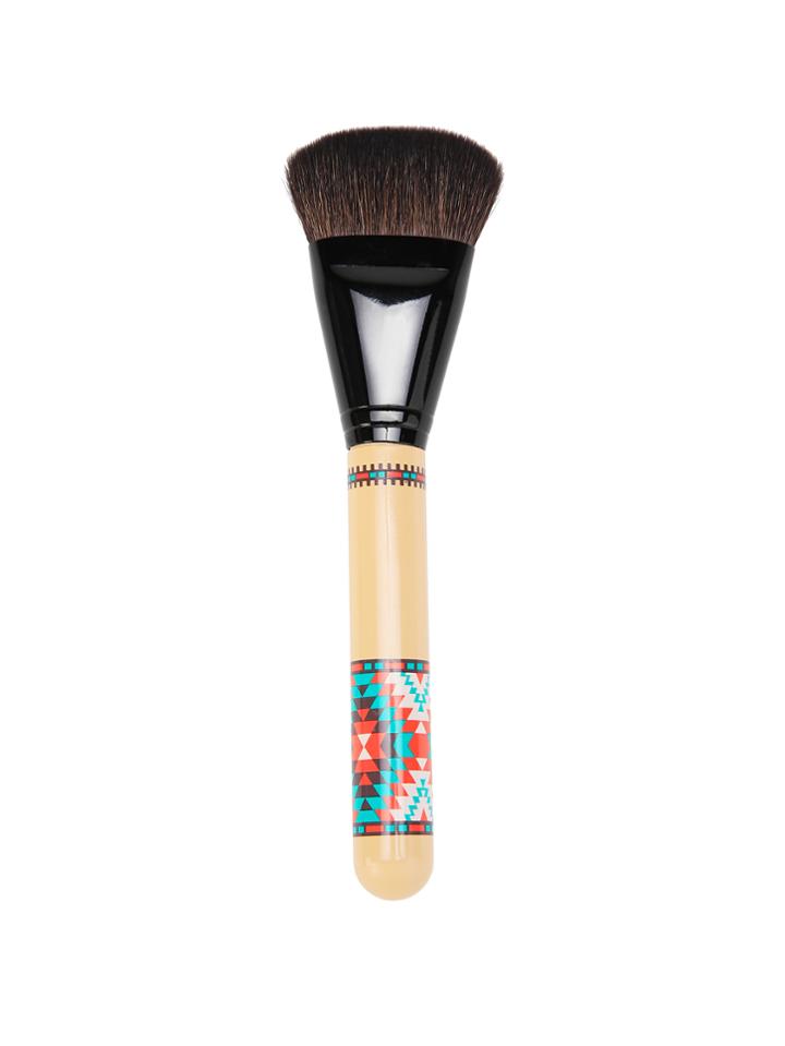 Romwe Geometric Print Makeup Brush 1pcs