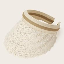 Romwe Hollow Out Sun Visor