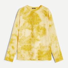 Romwe Guys Long Sleeve Tie Dye Tee