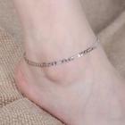 Romwe Slim Chain Anklet