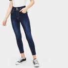 Romwe Raw Hem High-waist Jeans