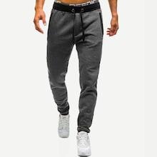 Romwe Guys Drawstring Waist Sweat Pants