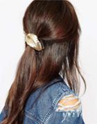 Romwe Leaf Shape Elastic Hair Jewelry