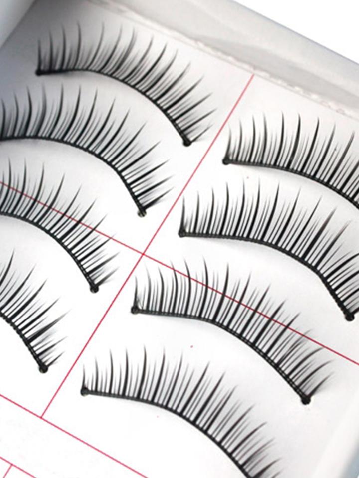 Romwe Thick False Eyelashes Set