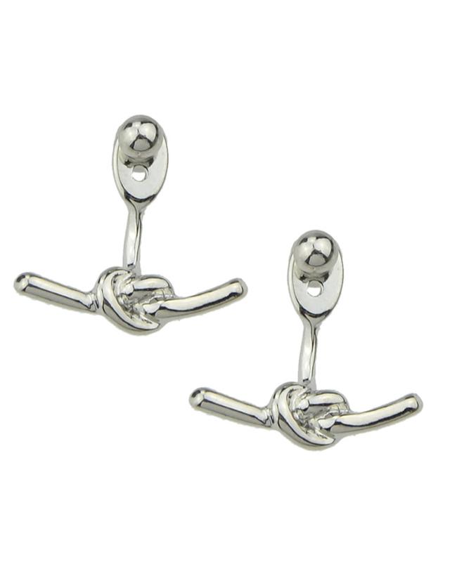 Romwe Silver Plated Small Stud Earring