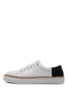 Romwe Round Toe Lace-up Thick-soled Sneakers