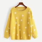 Romwe Plus Polka Dot Jumper
