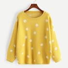 Romwe Plus Polka Dot Jumper