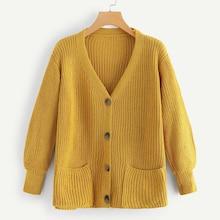 Romwe Single Breasted Pocket Detail Coat