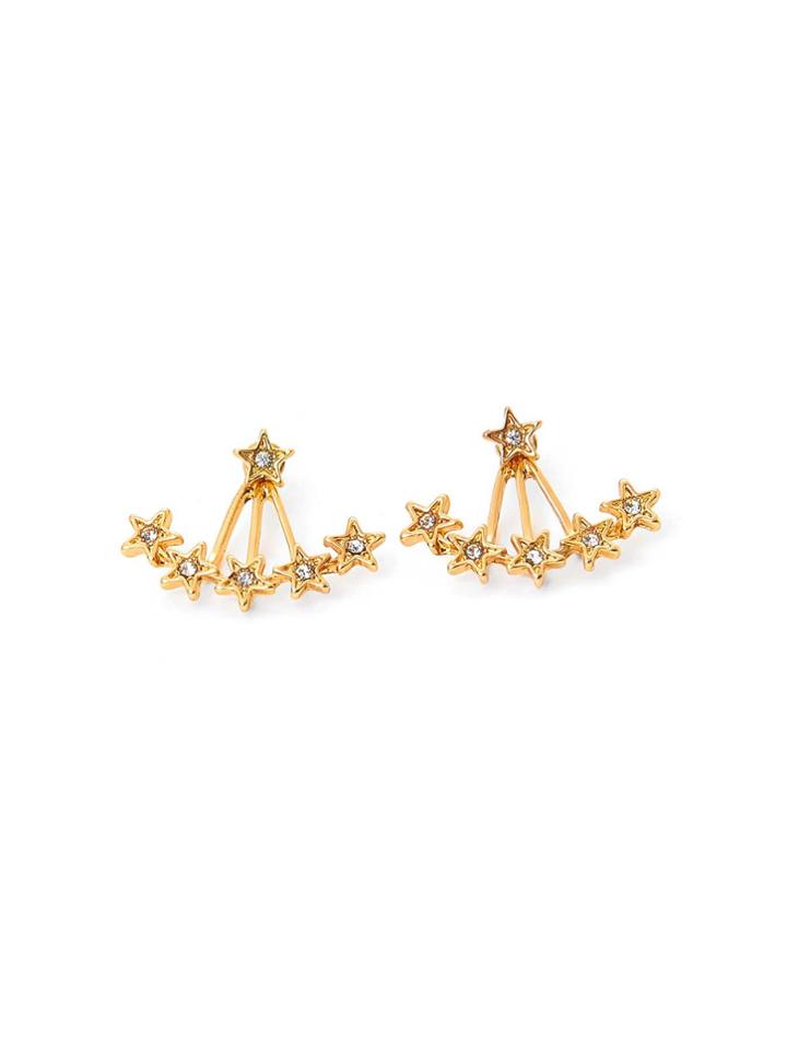 Romwe Star Design Ear Jacket