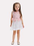 Romwe Tiered Ruffle Trim Shirt