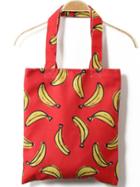 Romwe Banana Print Shoulder Bag