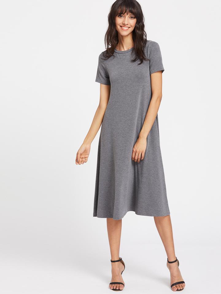 Romwe Swing Tee Dress