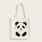 Romwe Panda Pattern Tote Bag