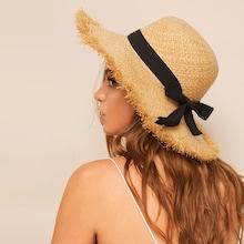 Romwe Raw Edge Hat