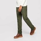 Romwe Guys Elastic Waist Slant Pocket Detail Pants