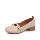 Romwe Knotted  Detail Cork Heels