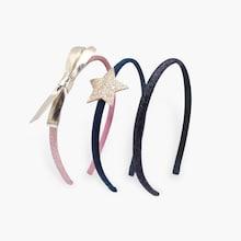 Romwe Glitter Headband 3pcs