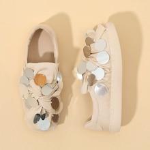 Romwe Sequin Decorated Twist Design Sneakers