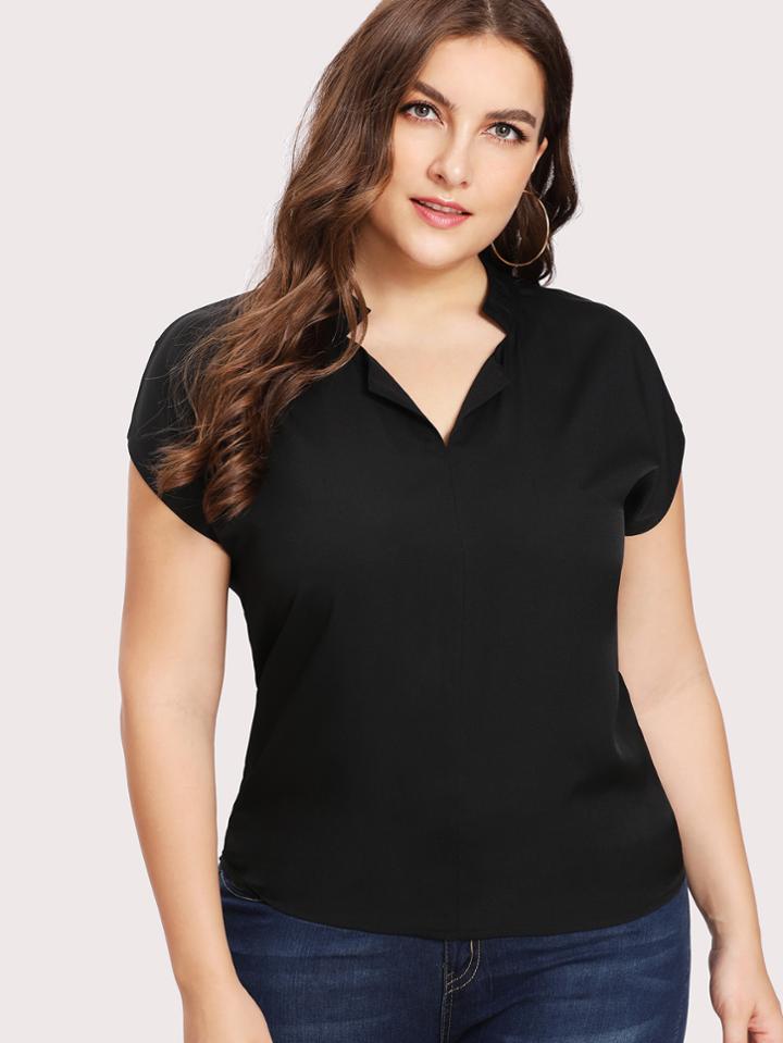 Romwe Dolman Sleeve Blouse