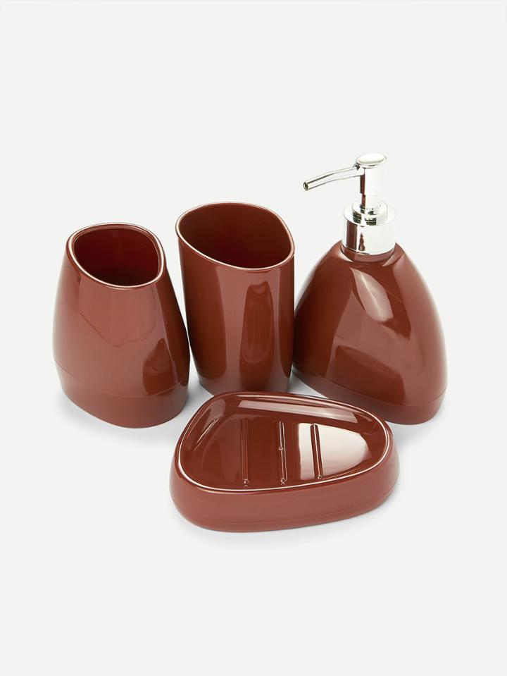 Romwe Triangle Bath Accessories Set