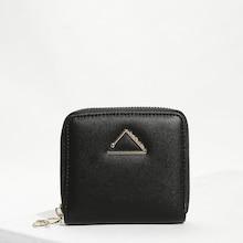 Romwe Metal Design Pu Wallet