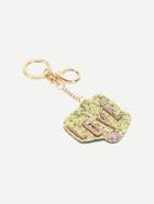 Romwe Sequin Letter Design Bag Accessories