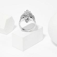 Romwe Men Eagle Detail Ring