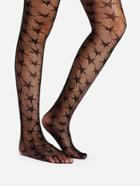 Romwe Star Pattern Fishnet Pantyhose Stockings