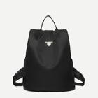 Romwe Zip Back Detail Square Backpack