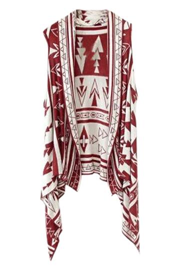 Romwe Tribal Patterns Kintted Vest