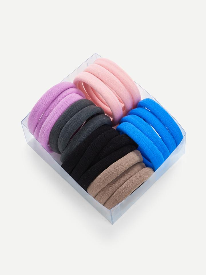 Romwe Mixed Hair Tie 20pcs