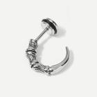 Romwe Men Claw Design Hoop Earring 1pc