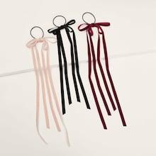 Romwe Bow Knot Decor Hair Tie 3pack