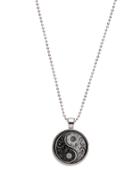 Romwe Noctilucent Tai Chi Pendant Necklace