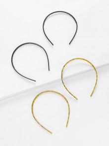 Romwe Leopard Headband 4pcs