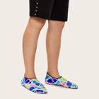 Romwe Guys Geometric Print Water Shoes