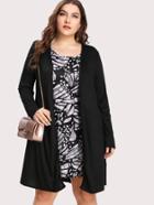 Romwe Contrast Panel 2 In 1 Dress