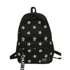 Romwe Star Decor Pocket Front Backpack