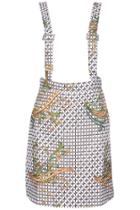 Romwe Romwe Geometry Print Black Skirt
