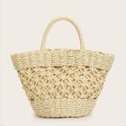 Romwe Winged Woven Tote Bag