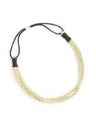 Romwe Woven Double Strap Hair Band