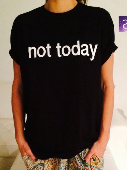 Romwe Black Crew Neck Letters Printed Cuffed Sleeve T-shirt