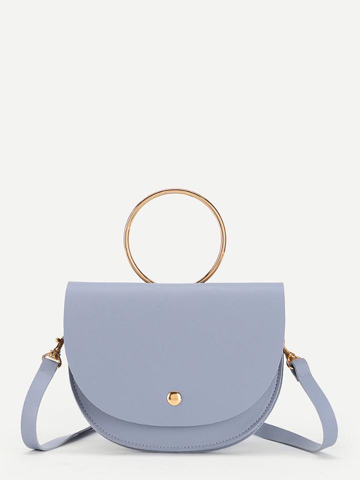 Romwe Hand Ring Saddle Bag
