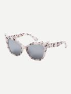 Romwe Fashionable Cat Eye Lenses Sunglasses